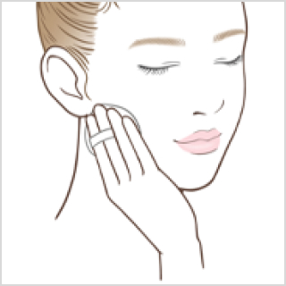 女性の顔イラスト